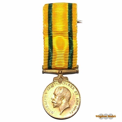 Territorial Force War Medal Miniature - Click Image to Close